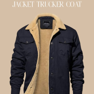EKLENTSON Mens Winter Jacket Trucker Coat