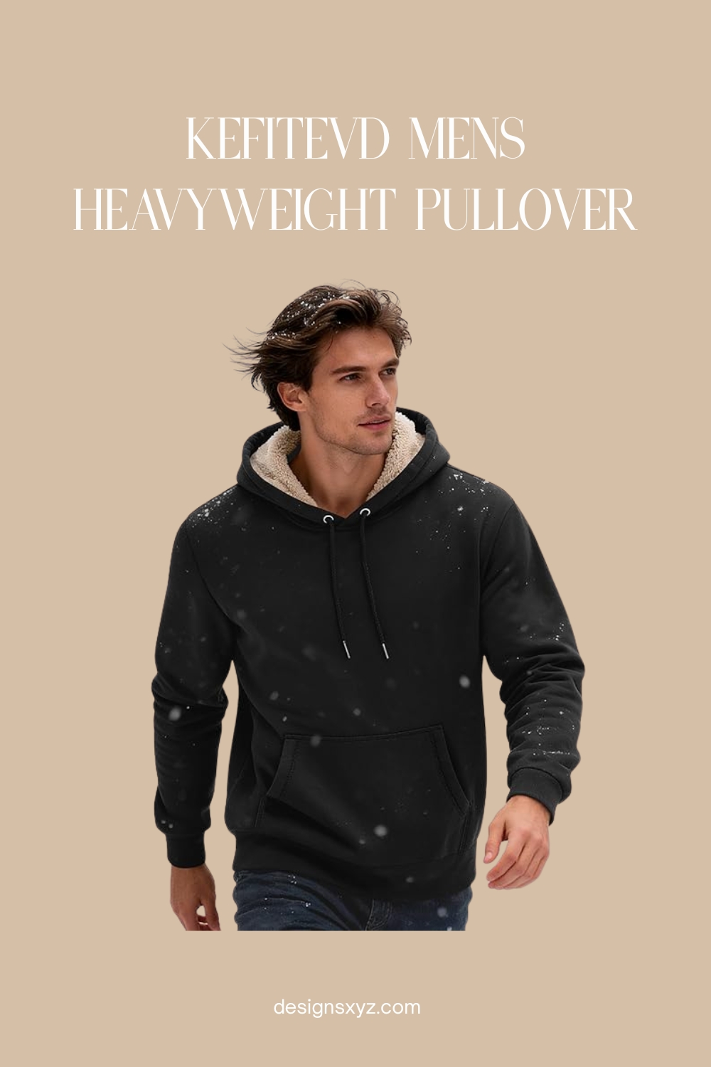 Mens Heavyweight Hoodie Pullover