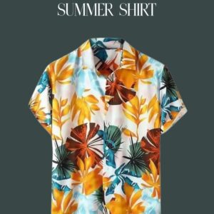 Leriya Mens Casual Fit Summer Shirt