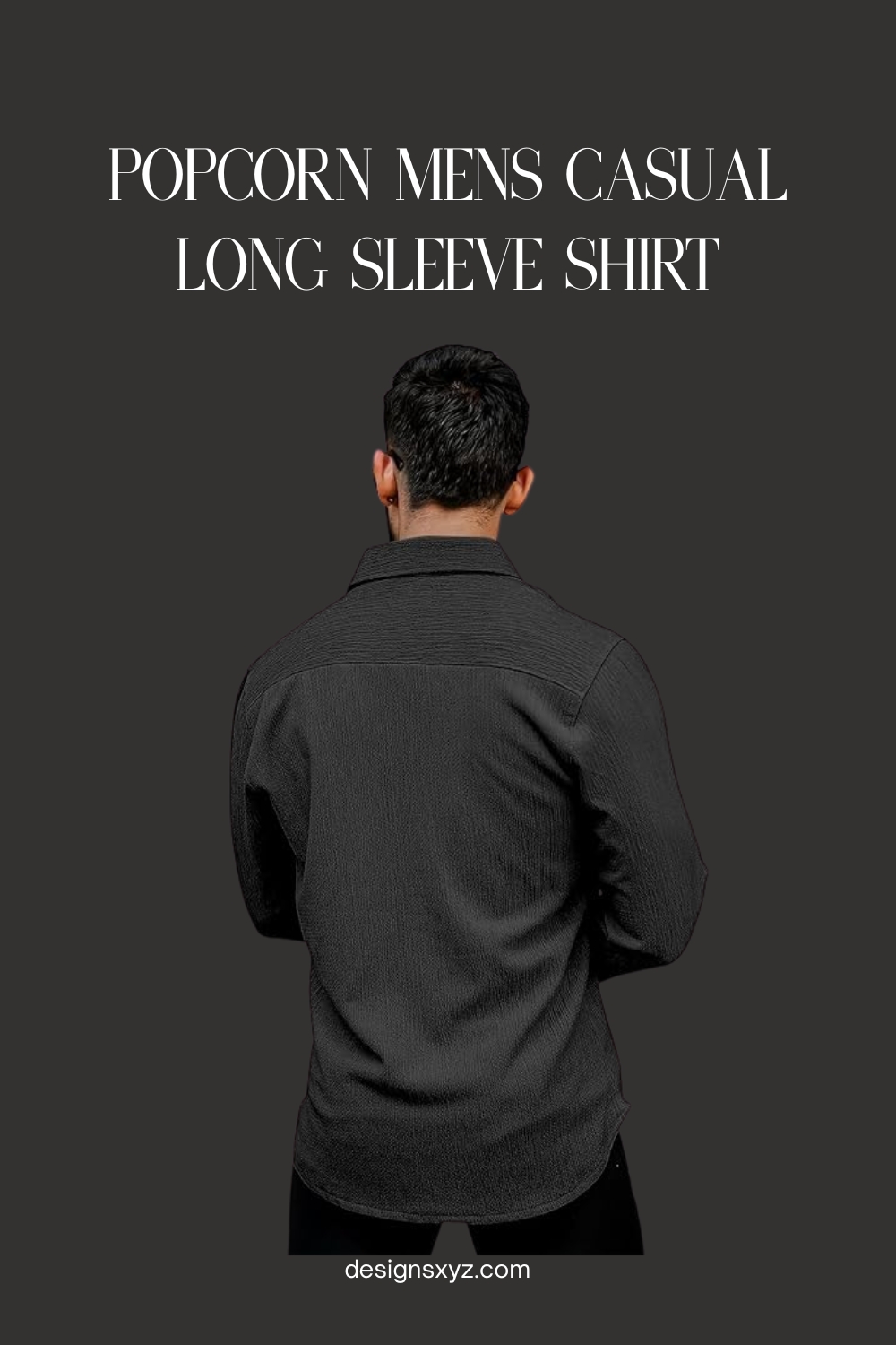 Popcorn Mens Long Sleeve Shirt - Image 4