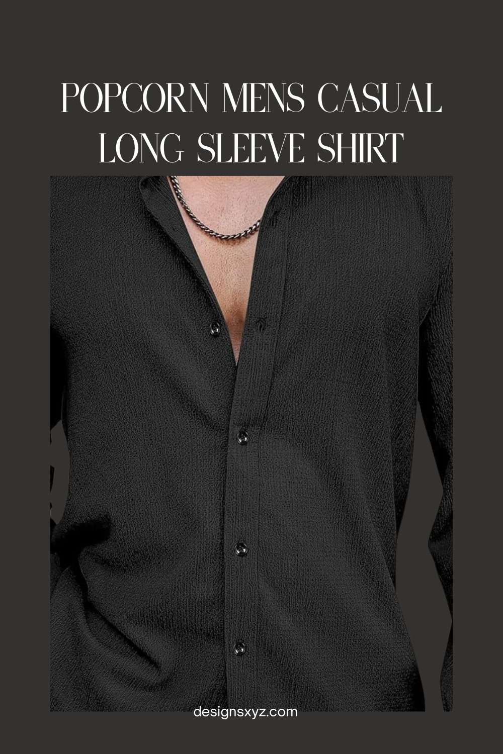 Popcorn Mens Long Sleeve Shirt - Image 6